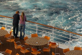 Kreuzfahrt an Deck